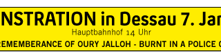 Oury Jalloh Demo