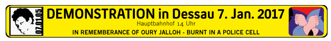 Oury Jalloh Demo
